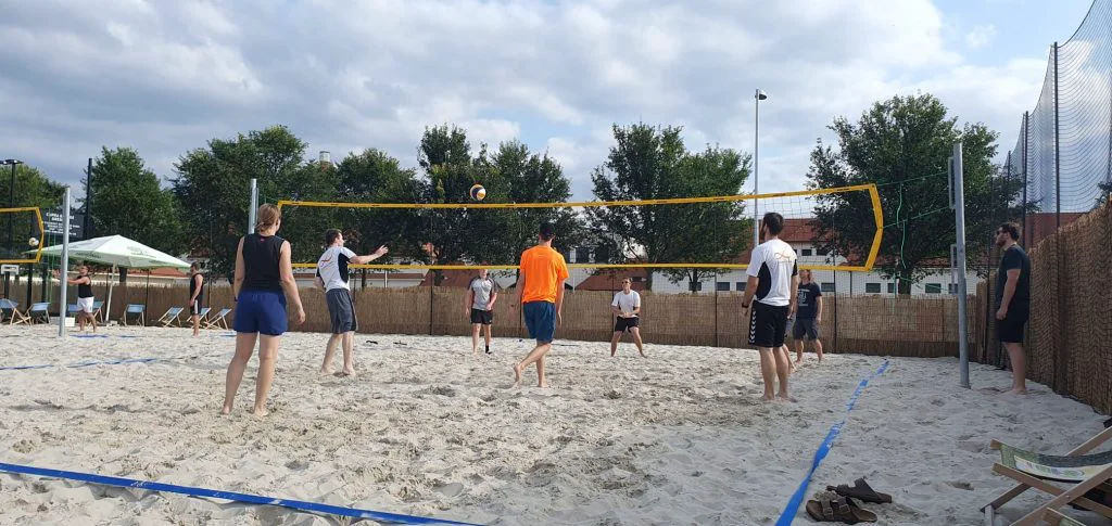 Volleyball Team Event – Coming Together at the Net