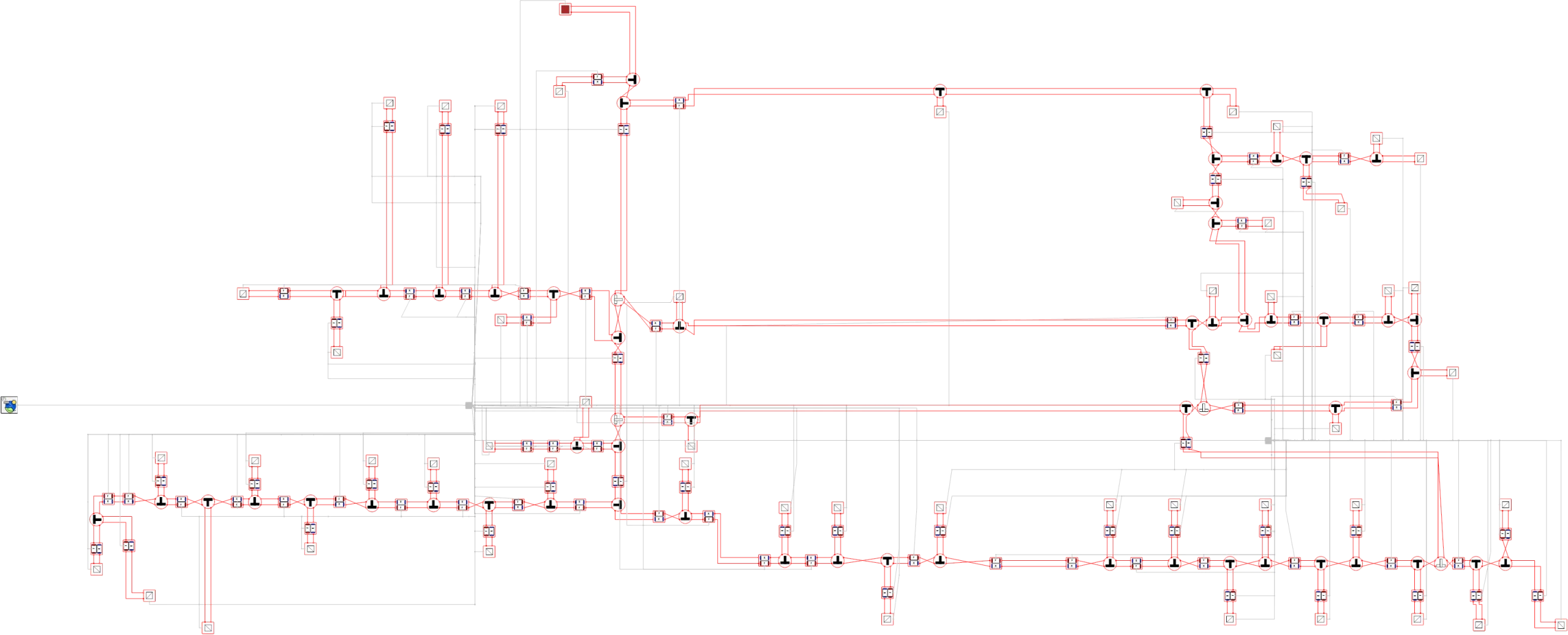Prina heating network model