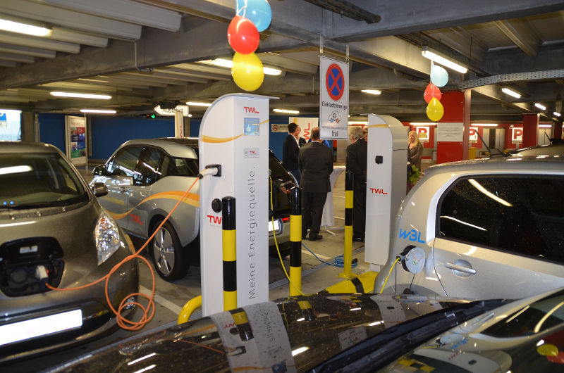 easyCharge charging infrastructure at Technische Werke Ludwigshafen
