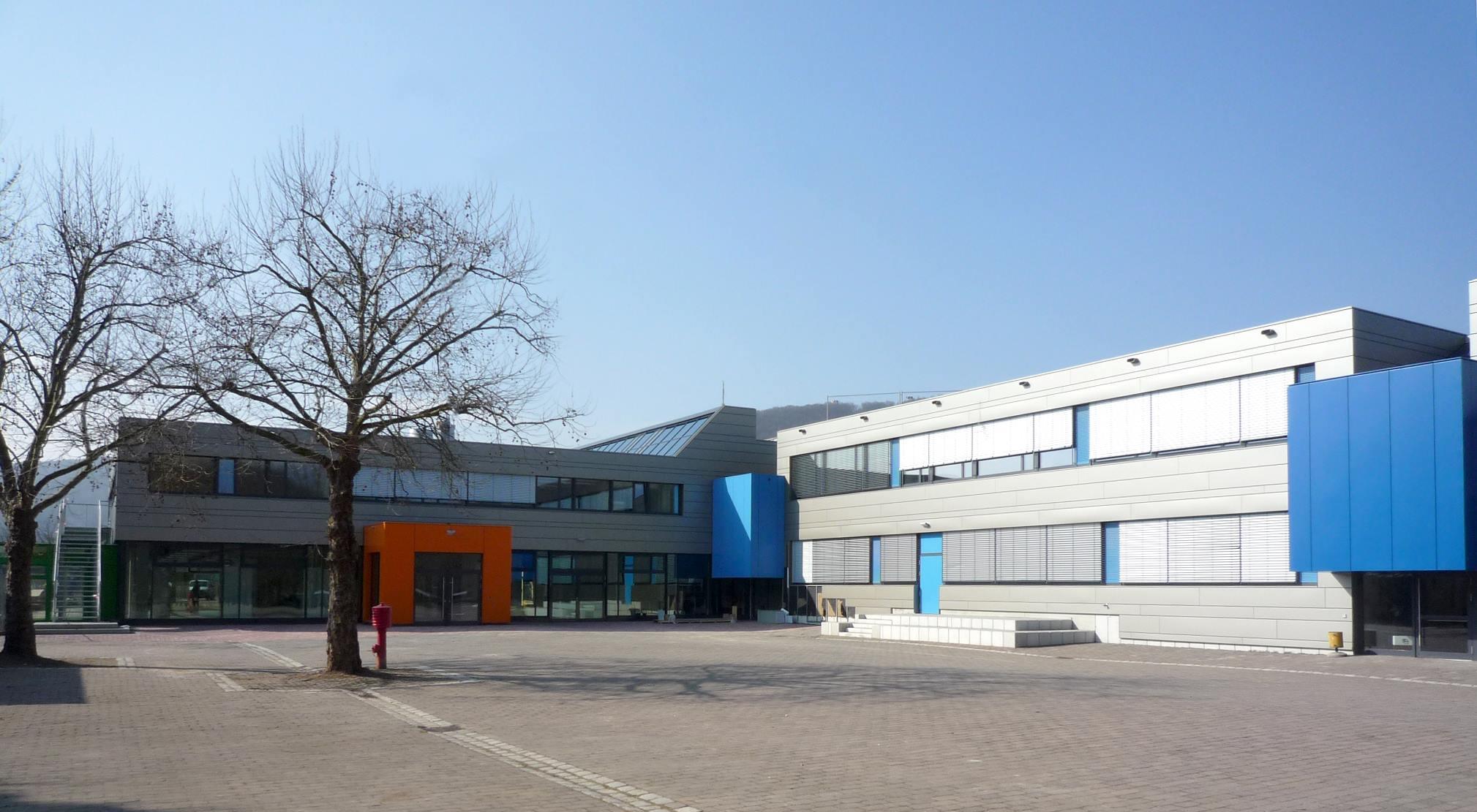 Lohr school and sports center during the energy retrofit