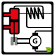 Combined heat and power plant model