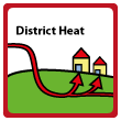 Local heating network model