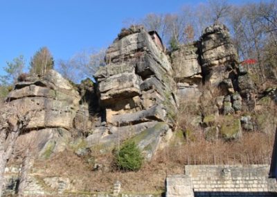 Geogefahren Elbsandsteingebirge